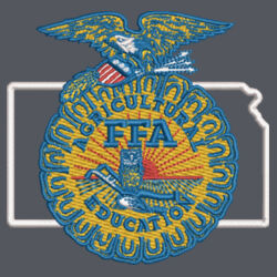 KS FFA Women's Glacier Fleece Jacket Design